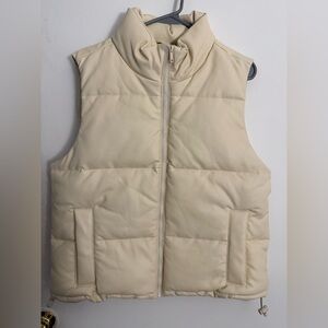 Hollister Zip up Puffer Vest